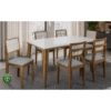 Juego de comedor Safari 4 sillas