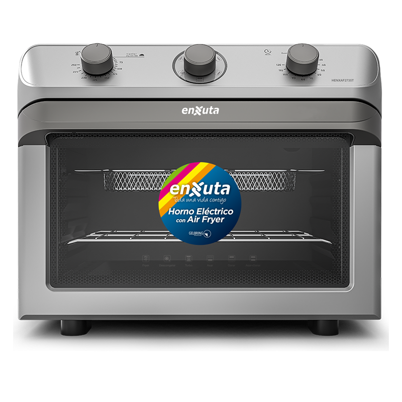 Horno eléctrico y freidora sin aceite 35Lts- Enxuta