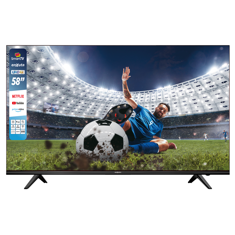 Smart TV 58″ Ultra HD 4K- Enxuta