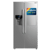 Refrigerador side by side Inox 490Lts Enxuta