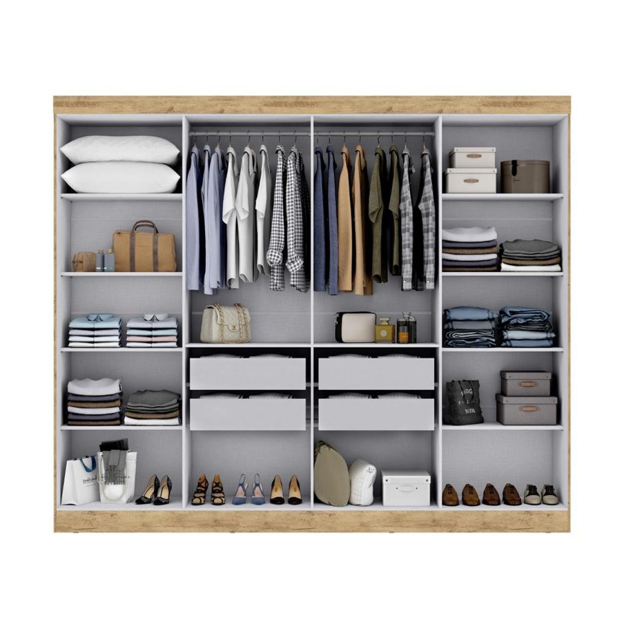 Ropero Paris - 8 puertas con espejo - Image 2