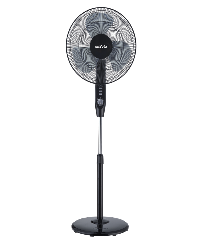 Ventilador de pie 140cm negro- Enxuta