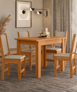 Juego de comedor Bellagio - 4 sillas