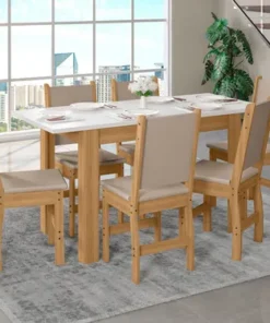 Juego de comedor bellagio - 6 sillas