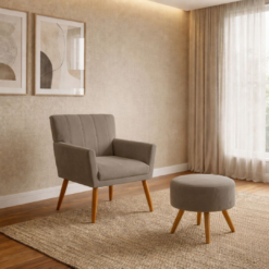 Poltrona Cecilia + Puff