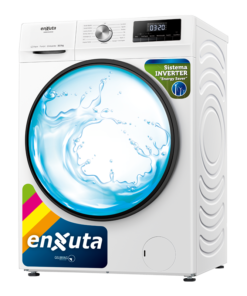 Lavasecarropa automatico inverter 10,5kg carga frontal - Blanco