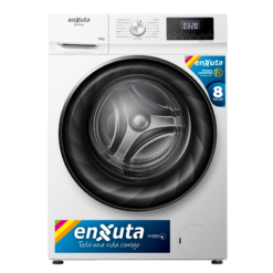 Lavarropa inverter 8kg carga frontal