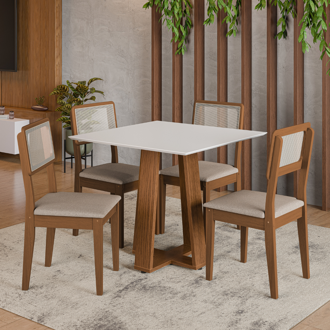 Juego de comedor Athenas - 4 sillas