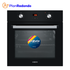 Horno eléctrico de empotrar con convección digital - Negro