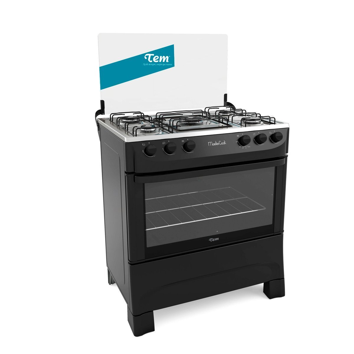 Cocina Matercook 5 H Tem - Negra