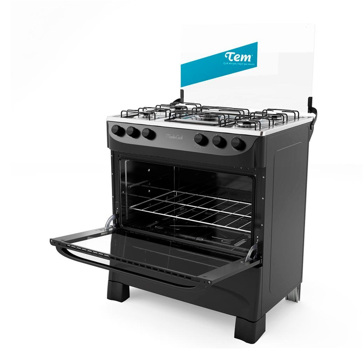 Cocina Matercook 5 H Tem - Negra - Image 2