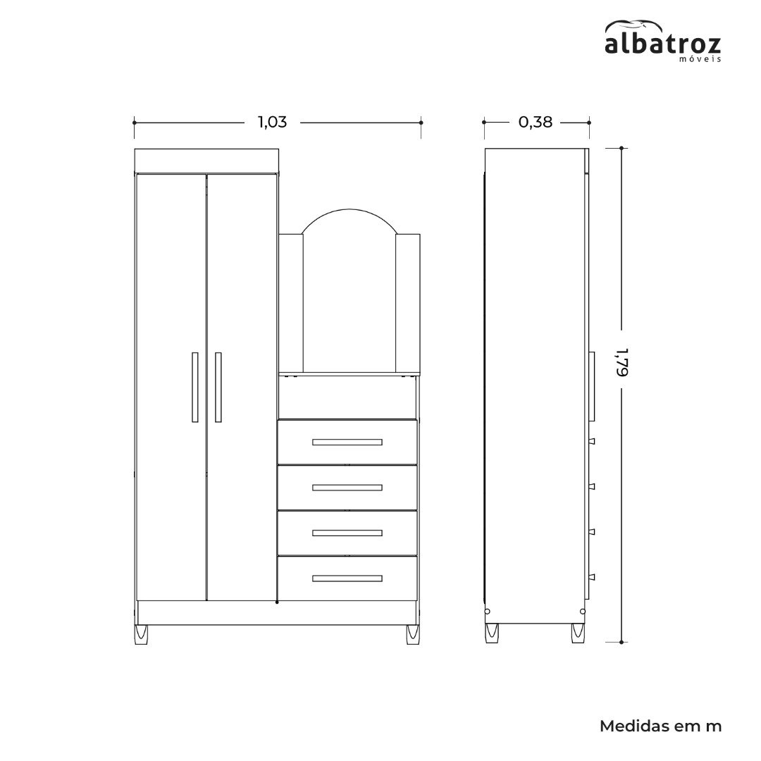 Ropero Comoda New Capri - Image 8