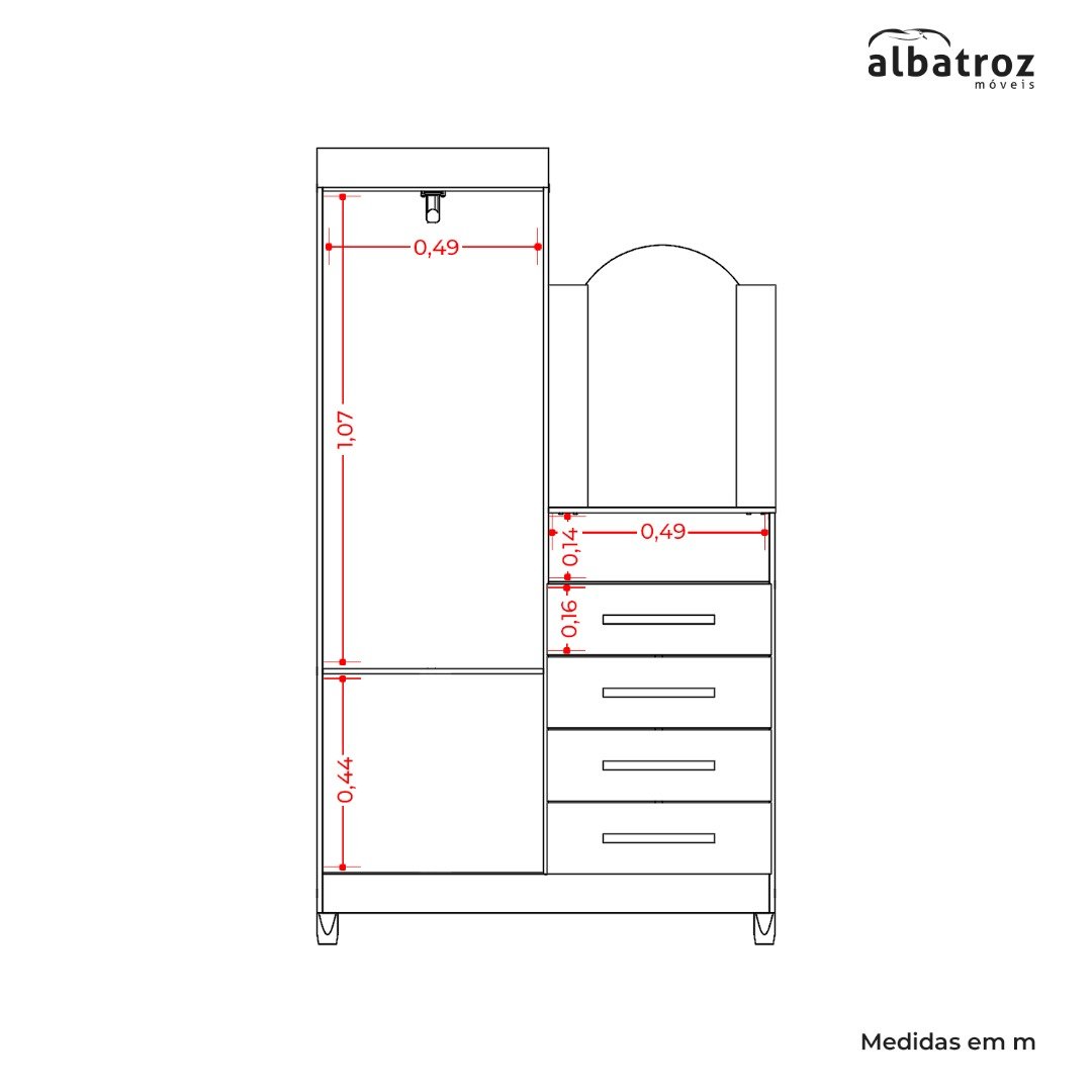 Ropero Comoda New Capri - Image 9