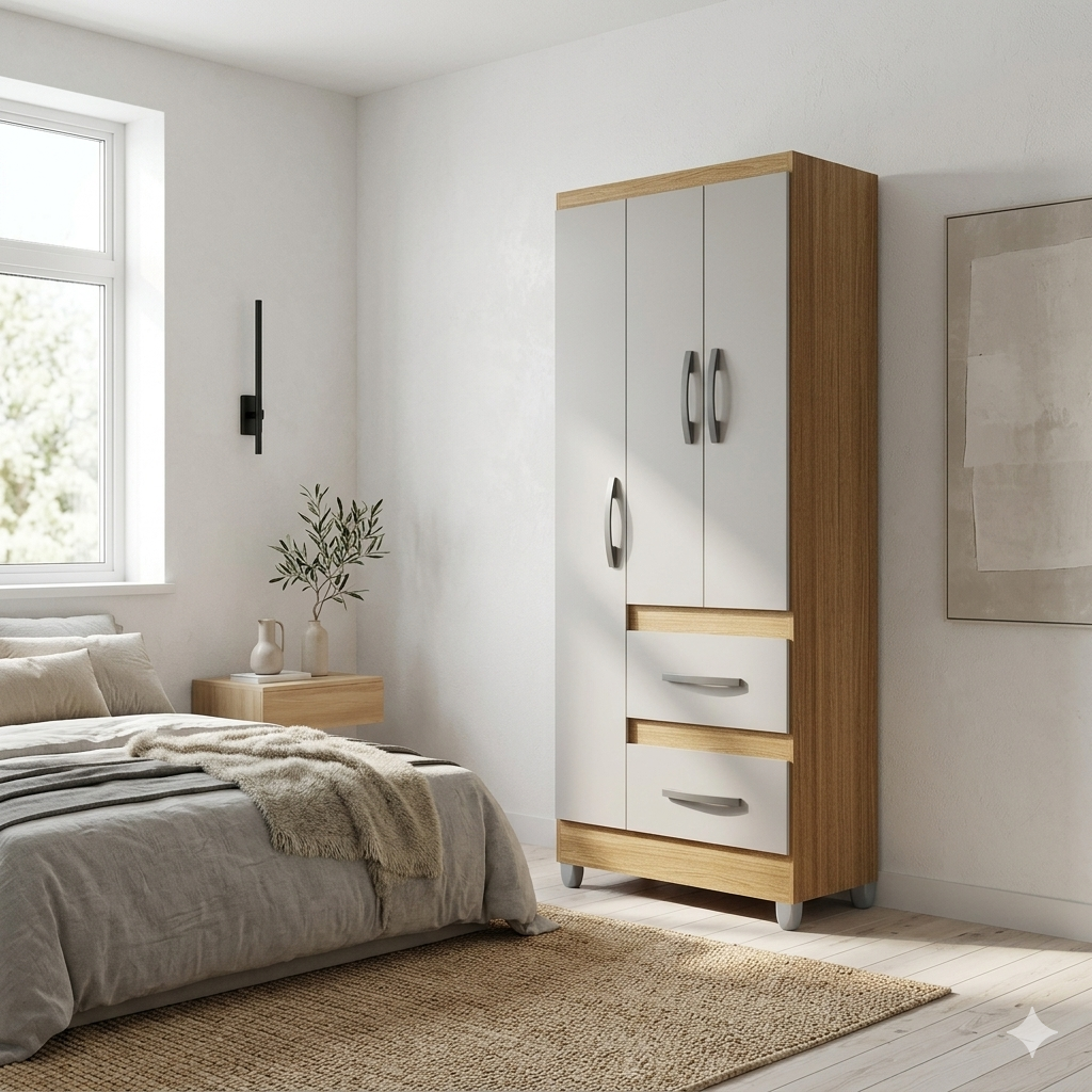 Poquema Ropero Capri 3p - Image 2