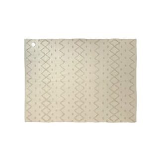 Marcal Alfombra Natural 69x114cm puntos zigzag