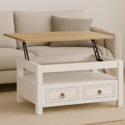 Rustico Mesa de centro articulada