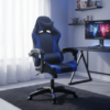 Silla Gamer Azul/Negro
