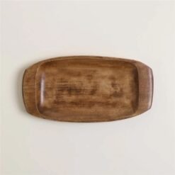 Marcal Bandeja rectangular con mangos/ madera