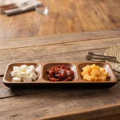 Copetinero 3 divisiones madera