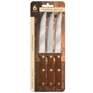 Set x6 de cuchillos asado