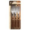 Set x6 tenedores mango de madera
