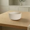 Marcal Bowl de ceramica blanco