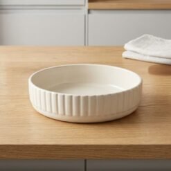 Plato Hondo ceramica blanco