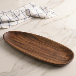 Bandeja oval madera bamboo