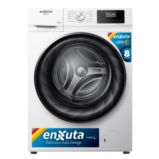 Lavarropa inverter 8kg carga frontal