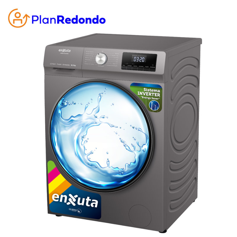 Lavasecarropa inverter automatico 10,5kg - Titanium