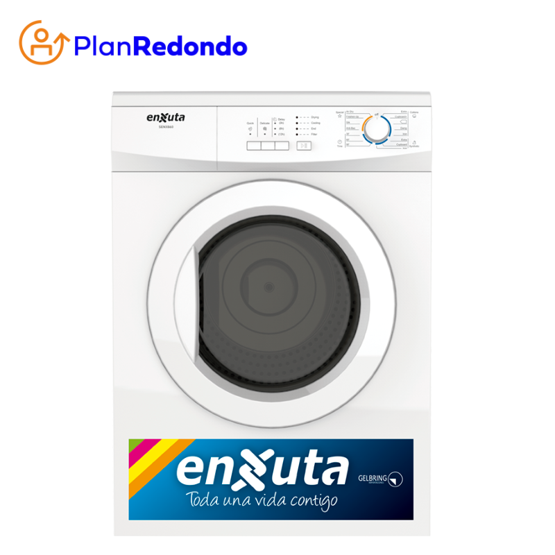 Secarropa 6kg carga frontal