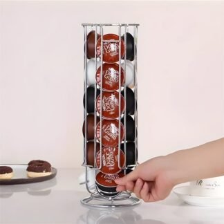 Soporte p/capsulas metal.