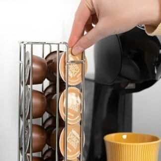 Soporte p/capsulas metal.