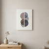 Marcal Cuadro canvas 30x40cm semicirculos 1