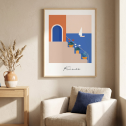 Marcal Cuadro canvas 40x50cm marco france
