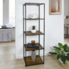 Marcal Estanteria 5 niveles 45x30x150cm madera y metal