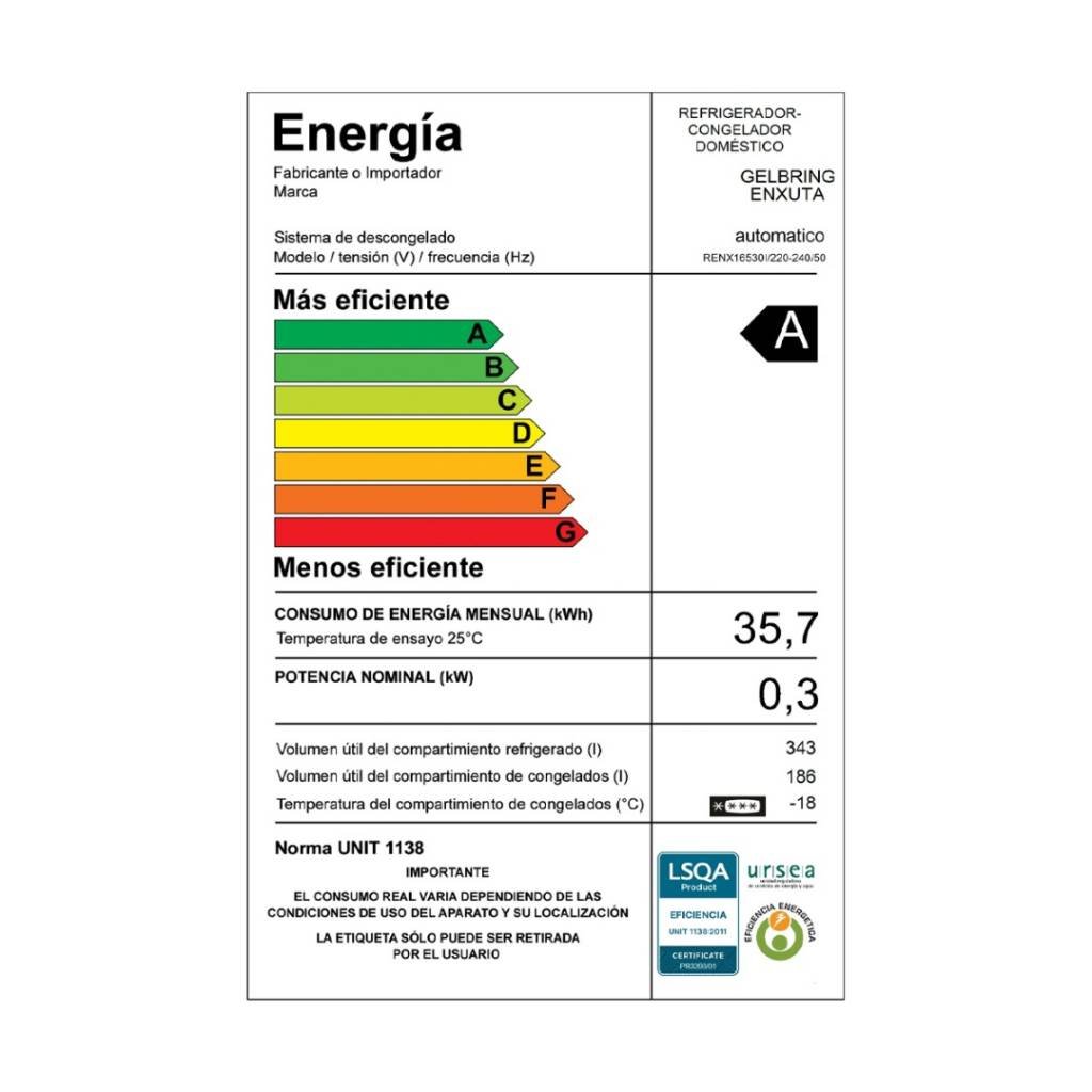 Heladera 529L Inverter No Frost - Enxuta - Image 3