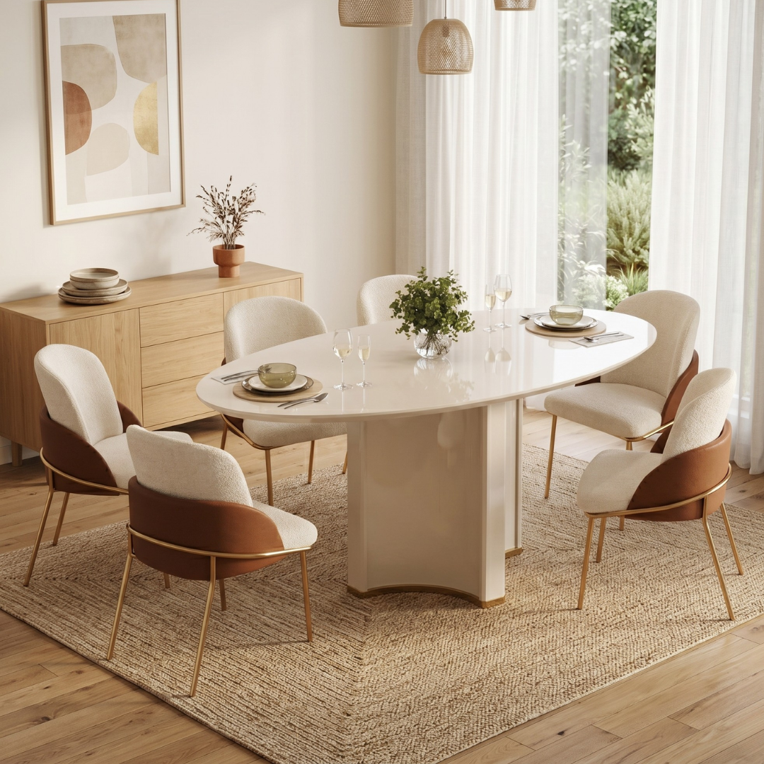 Juego de comedor Chanel
