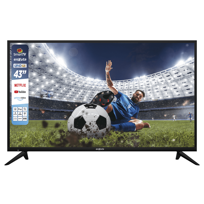 Smart tv 43" Ultra HD 4K - Enxuta