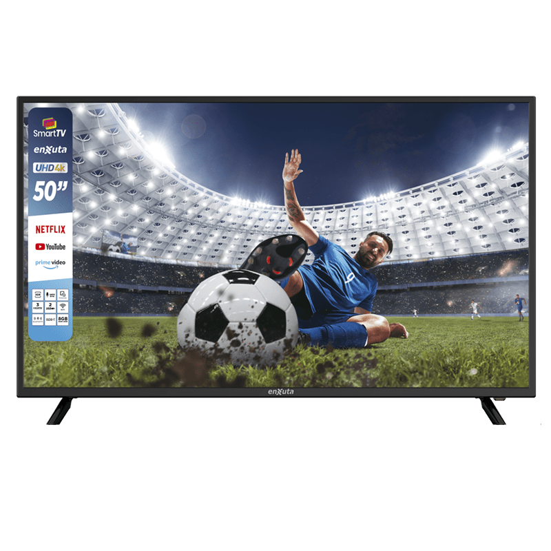 Smart tv 50" Ultra HD 4K - Enxuta