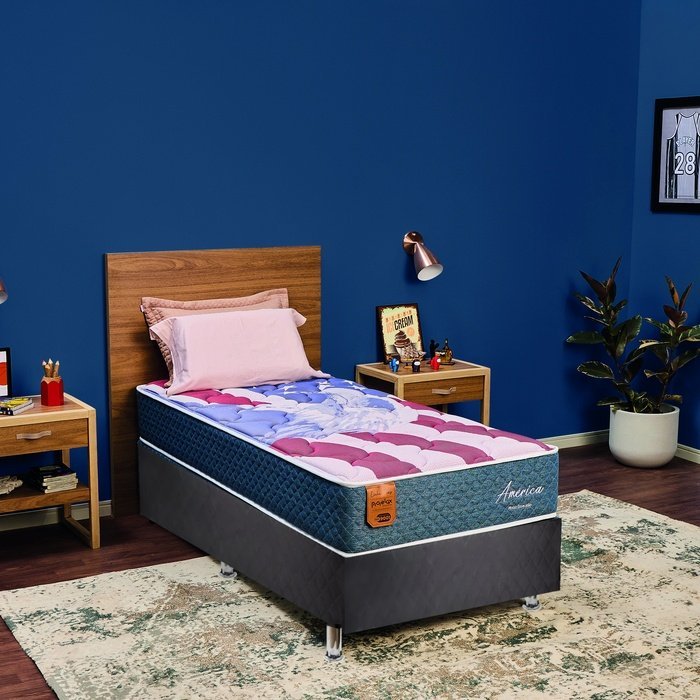 Sommier America Pocket Plaza y Media - Imagen 2