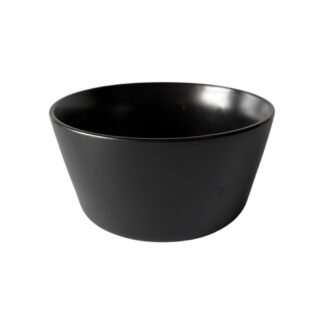 Bowl Stoneware d15x7.5cm perugia negro