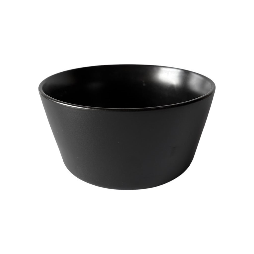 Bowl Stoneware d15x7.5cm perugia negro