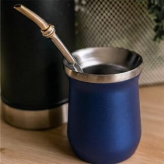Mate 230ml acero inoxidable azul jean