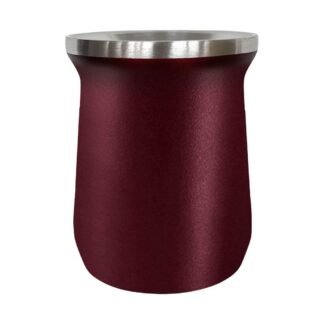 Mate 230ml acero inoxidable granate