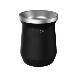 Mate 230ml acero inoxidable negro