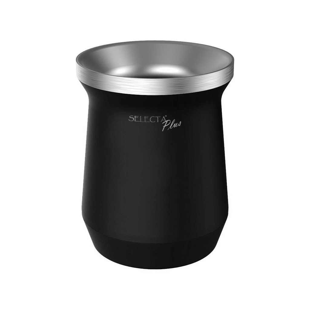 Mate 230ml acero inoxidable negro - Imagen 2