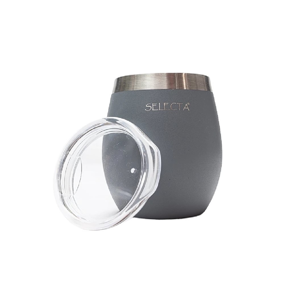 Mate 240ml doble pared gris aqua