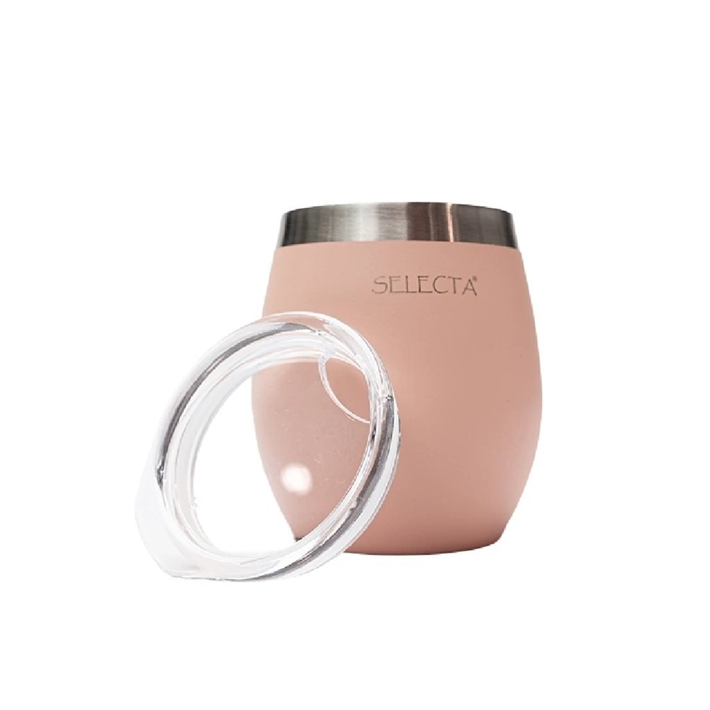 Mate 240ml doble pared rosa aqua