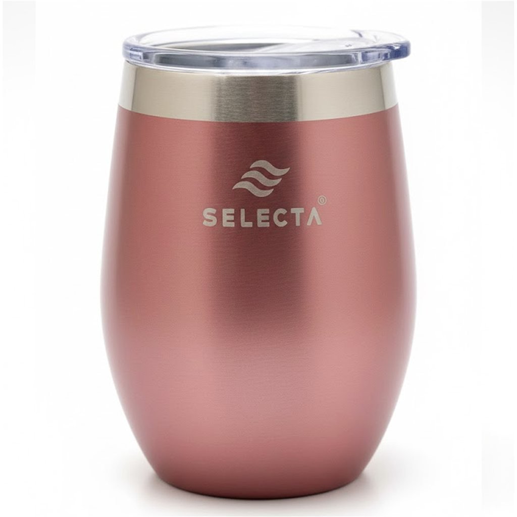 Mate 240ml doble pared rosa nova